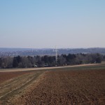 Ein Blick über das Tal hinweg bis Igstadt