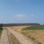 Der Fernsehturm ist auch aus weiter Ferne noch gut zu erkennen.