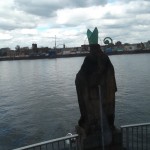 Ein Heiliger am Rhein