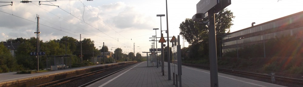 Am Gleis in Bochum