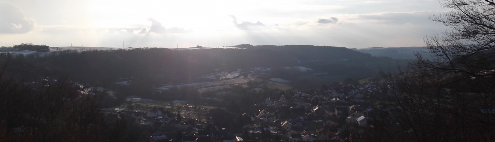 Sonniger Ausblick auf Merchingen