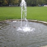 Springbrunnen in der Reisinger-Anlage