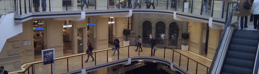 Teile der alten Bergwerksdirektion, heutige EuropaGalerie