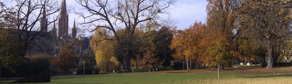 Der Park "Am Warmen Damm"