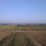 Blick über die Felder nach Igstadt