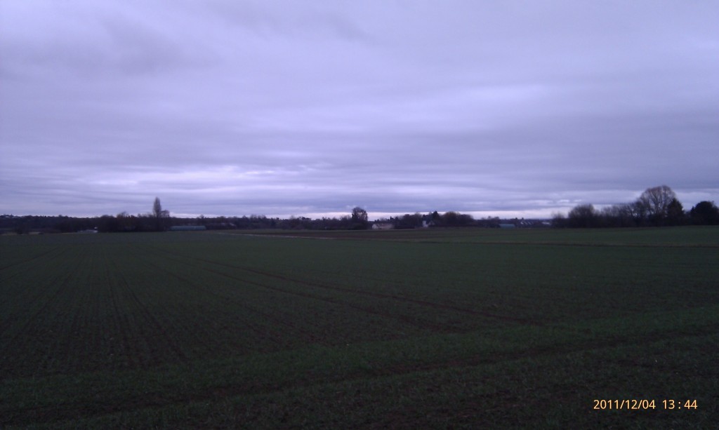 Ein kurzer Blick hinüber nach Erbenheim. Alles grau in grau! Ein kurzer Blick hinüber nach Erbenheim. Alles grau in grau!
