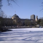 Kurhaus und Kurpark-Weiher
