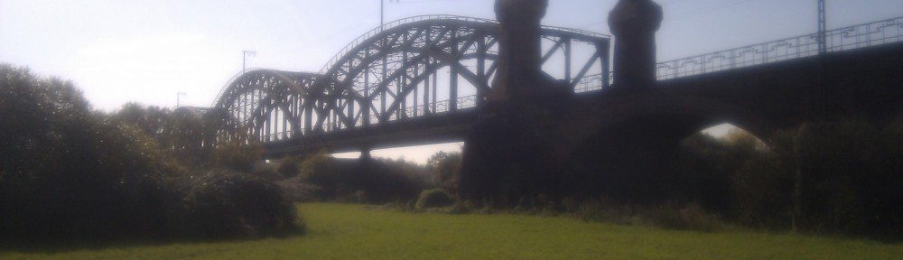 Eisenbahnbrücke über den Main